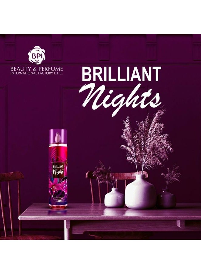BPl Brilliant Nights Fragrance Mist Women 250ml - Image 3