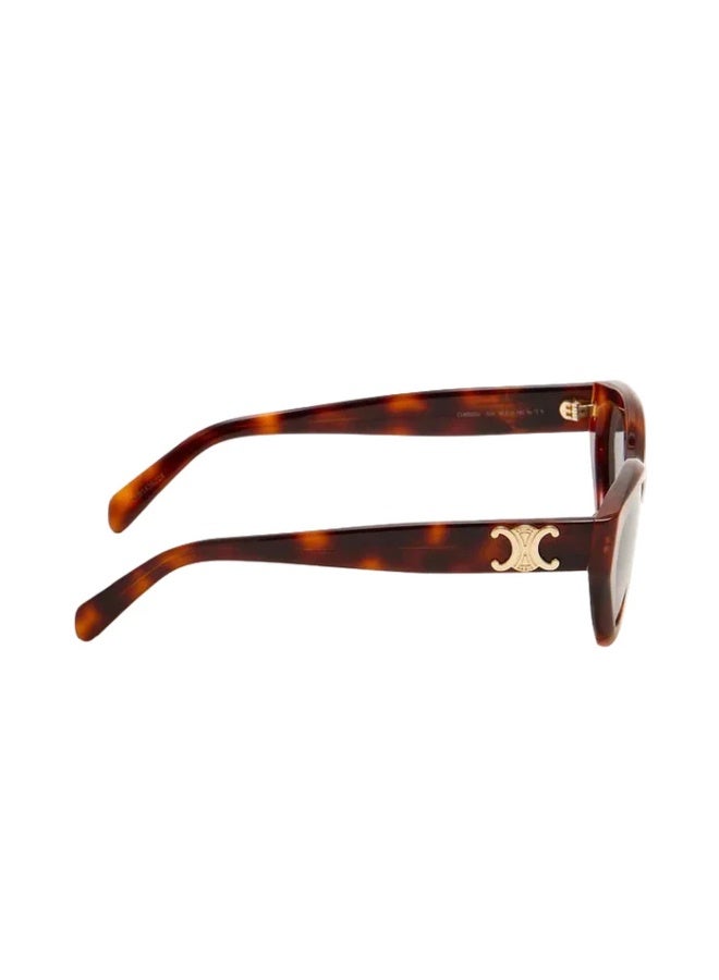 Celine CL40323U 53A Women's Full Rim Irregular Sunglasses - Image 3
