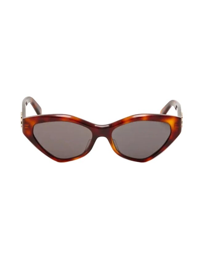 Celine CL40323U 53A Women's Full Rim Irregular Sunglasses - Image 2