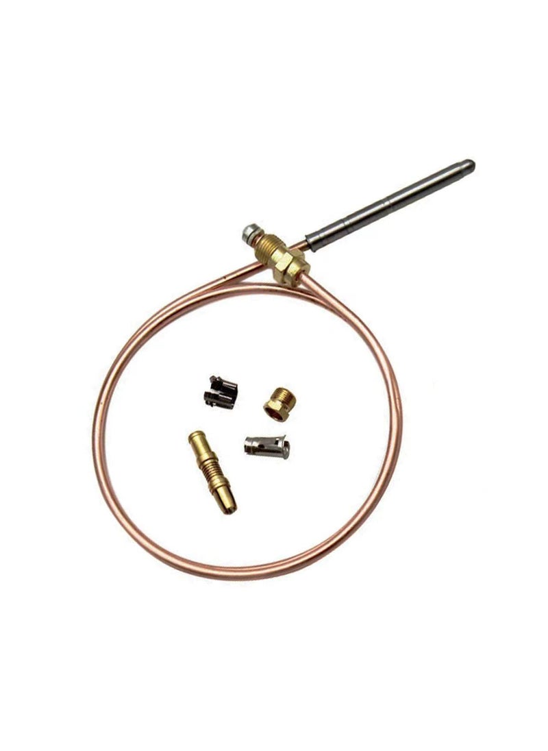 KBZ Thermocoupler for Robertshaw Thermostat Control Pilot Burner Assembly Replacement 1980024 Snap Fit Universal Thermocouple 24 