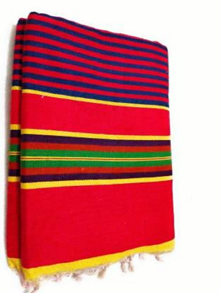 AYUS Zebra Design Cotton Carpet Multicolor Size 56 inch x 86 inch