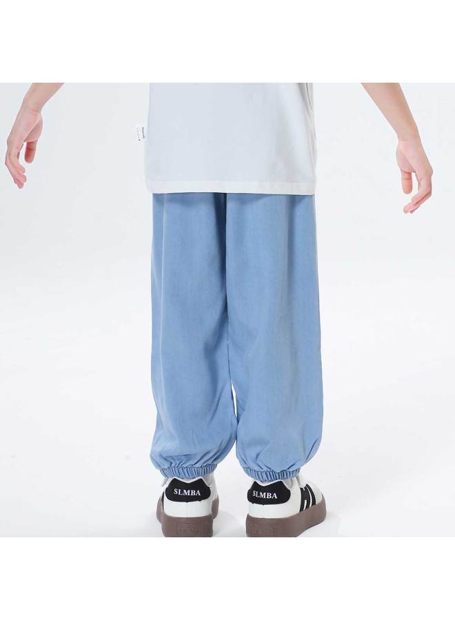 Bornbay summer Girls' Jeans - Breathable & Comfortable Kids' Pants - Image 5