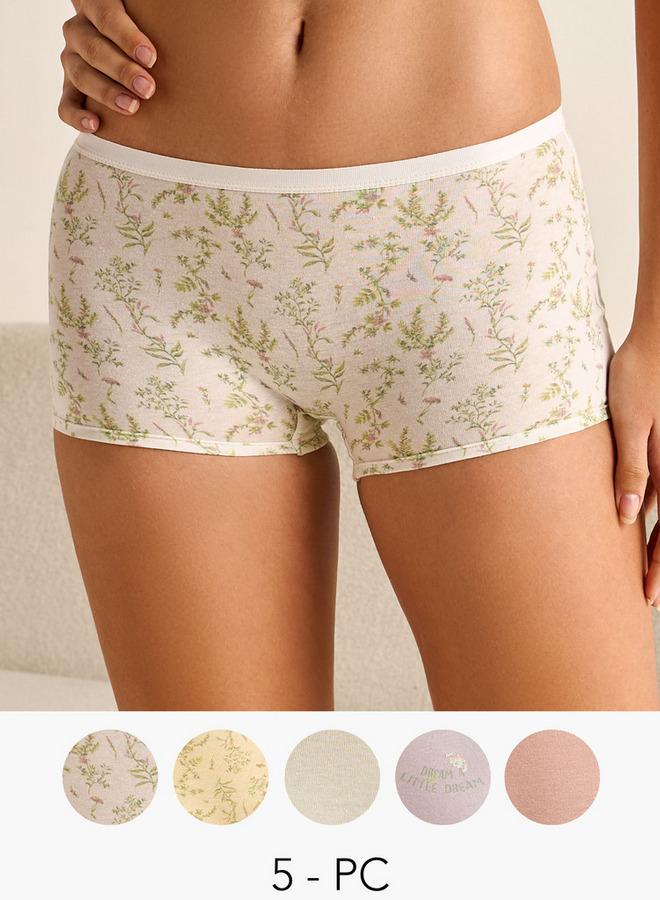 Splash FAV Set of 5 - Assorted Boyleg Briefs - Image 1