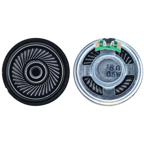 Electronicspices Electronic Spices 40mm 8Ω (ohm) 0.5Watt Power Audio Speaker - Multicolor - Image 1