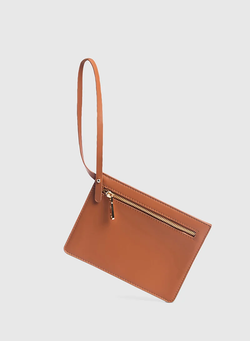 BEVERLY HILLS POLO CLUB Braided Tote Bag with Pouch