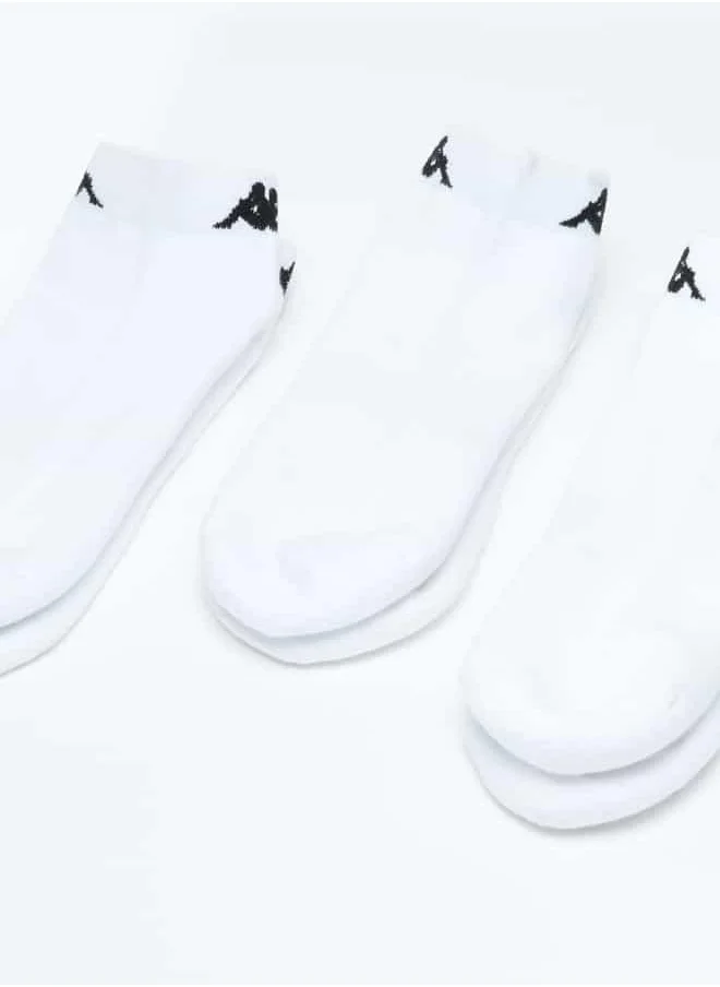 Kappa Kappa Ankle Length Socks - Set of 3