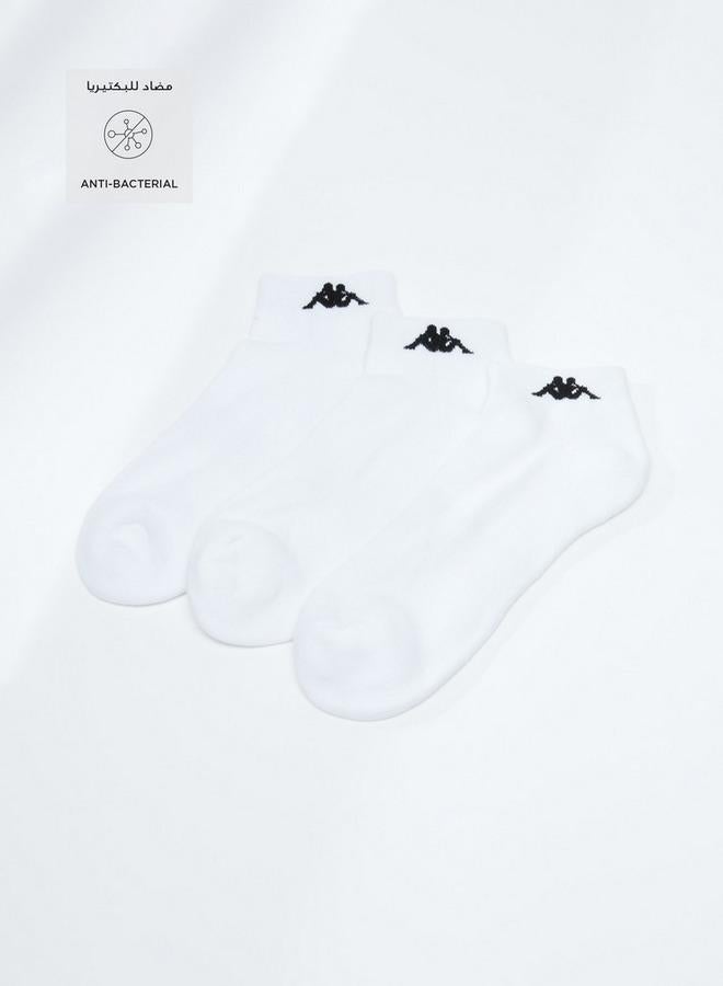 Kappa Set of 3 - Kappa Ankle Length Socks with Antibacterial Protection - Image 2