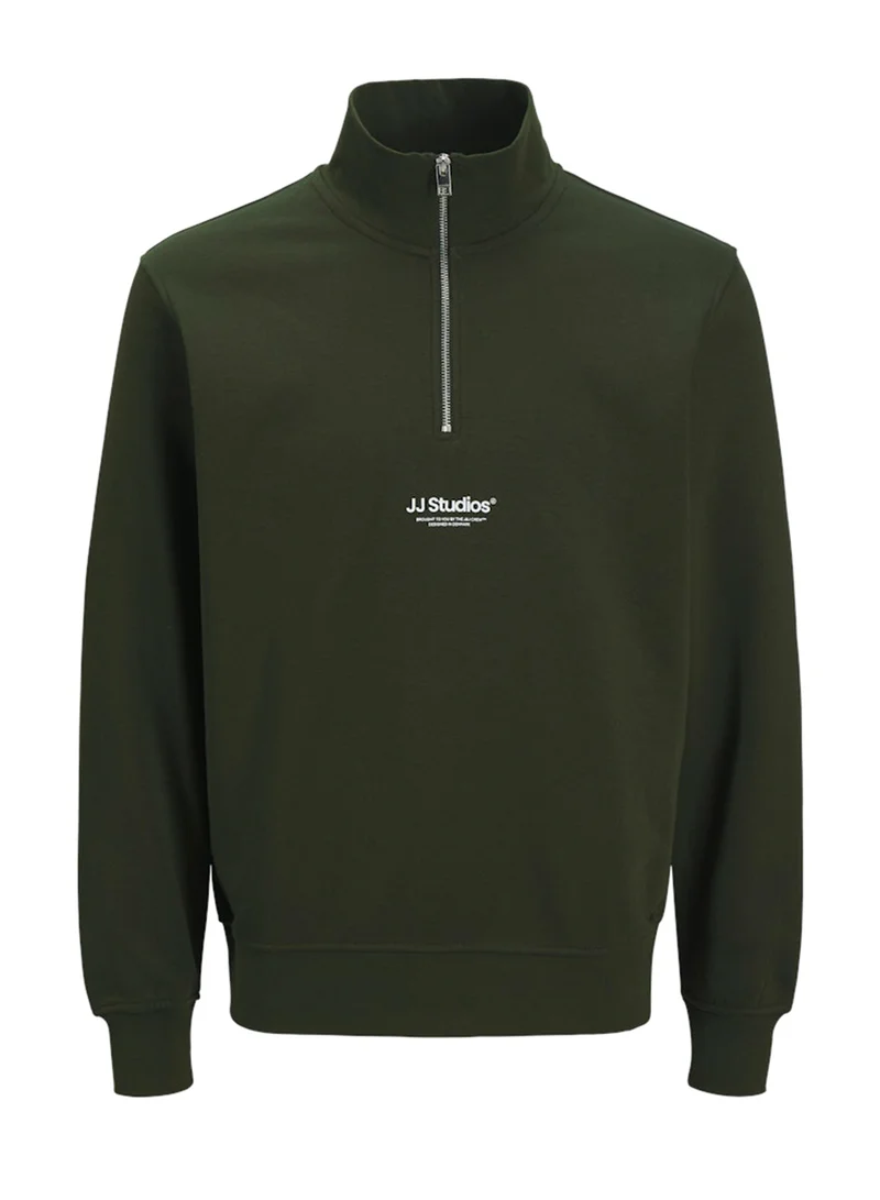Jack & Jones Junior Kids Jjesoho Quarter Zip Sweatshirt