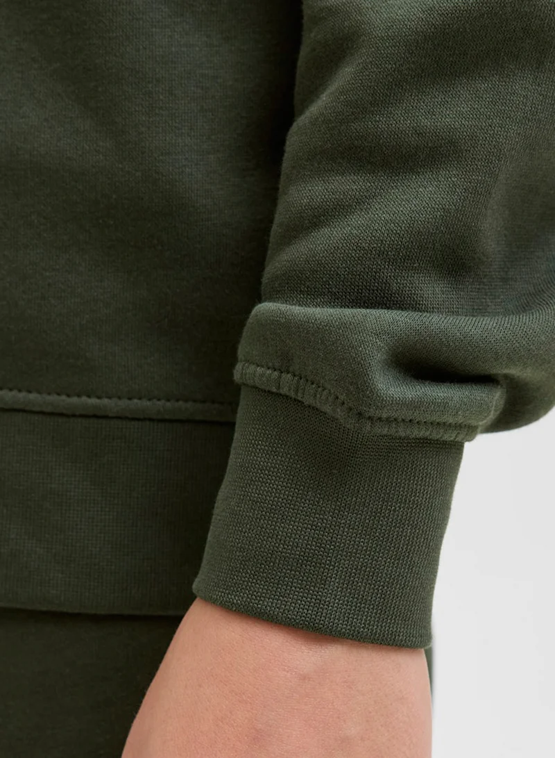 Jack & Jones Junior Kids Jjesoho Quarter Zip Sweatshirt