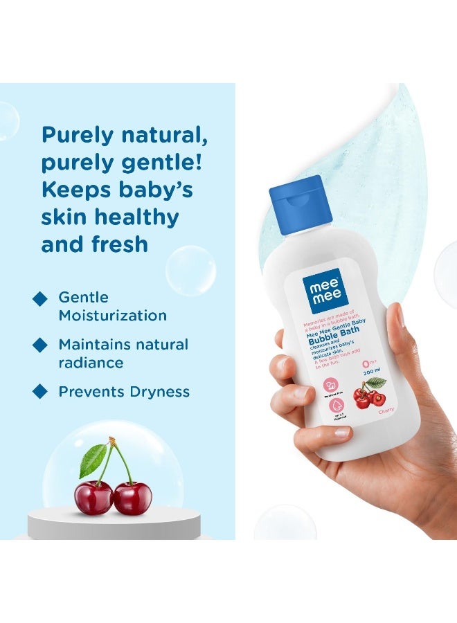 Mee Mee Gentle Baby Bubble Bath, Cherry Extracts, 200 ml - Image 4