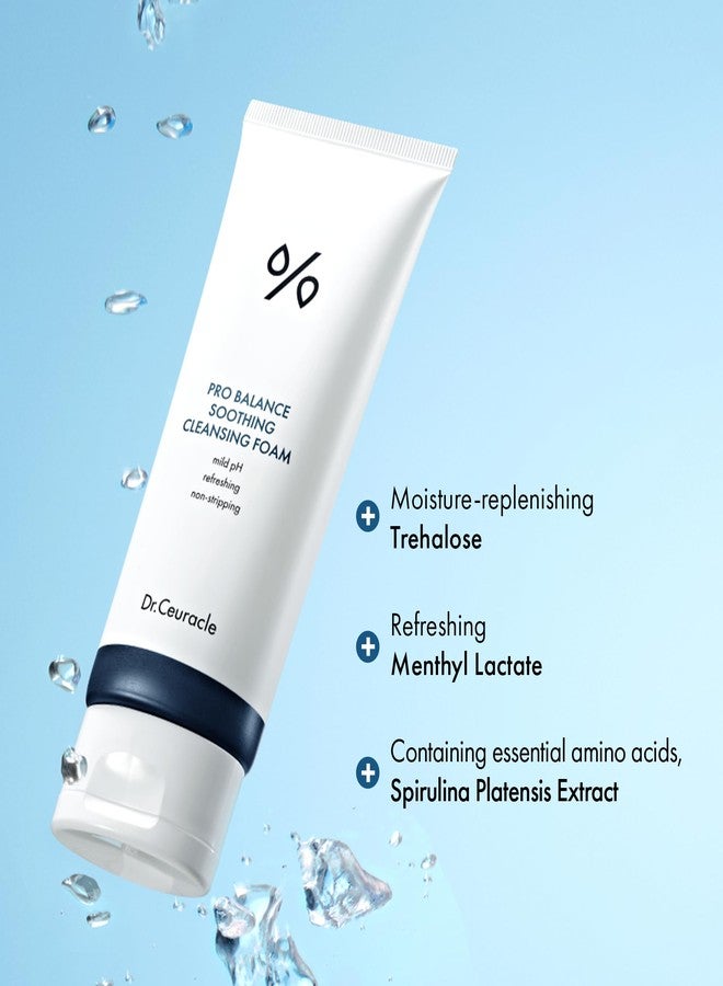 Dr. Ceuracle Dr.Ceuracle Pro Balance Soothing Cleansing Foam - Moisture Rich Gel to Foam Daily Cleanser with Refreshing and Hydrating Finish (150 ml / 5.07 fl. oz. - Image 3