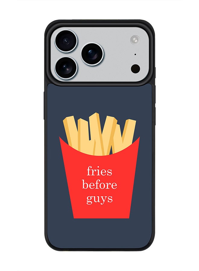 Stylizedd iPhone 17 Pro Max Case, [Compatible with MagSafe] Slim Magnetic cover Phone Case iPhone 17 Pro Max -Fries Before Guys - Image 1