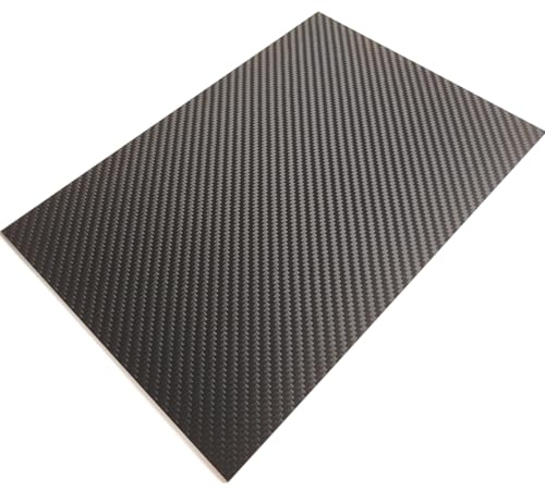 cncarbonfiber 3mm 200x300mm 100 Carbon Fiber Sheet Plate 0550mm Available3K Twill Matte Finish - Image 1