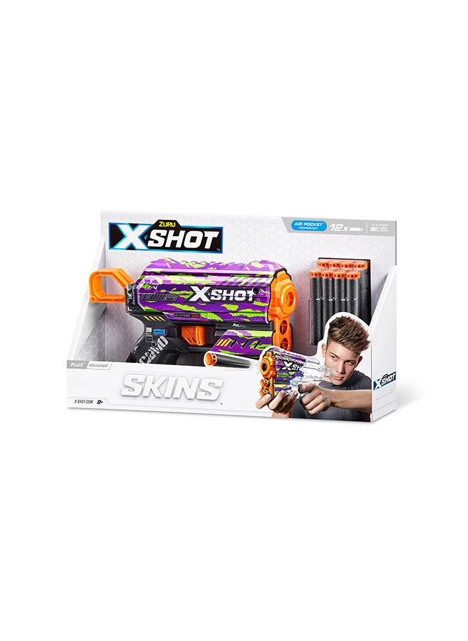 Zuru X-Shot سكينز فلوكس كروسيفير - لعبة توجيه الحركة للأطفال، المراهقين، البالغين الأولاد والبنات، أنشطة العطلات في الهواء الطلق، هدايا للأطفال من عمر 8 سنوات فما فوق  - Image 2