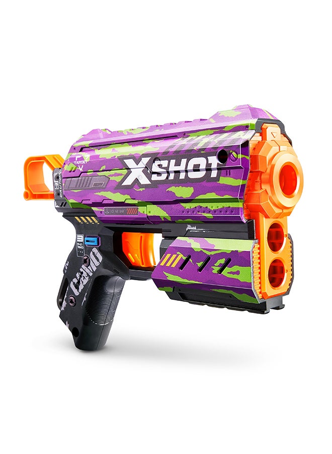 Zuru X-Shot سكينز فلوكس كروسيفير - لعبة توجيه الحركة للأطفال، المراهقين، البالغين الأولاد والبنات، أنشطة العطلات في الهواء الطلق، هدايا للأطفال من عمر 8 سنوات فما فوق  - Image 4