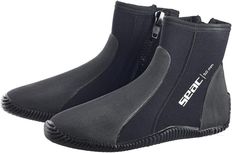 Seac 5mm Regular Boots - Green Camouflage, 11-12 - Image 2