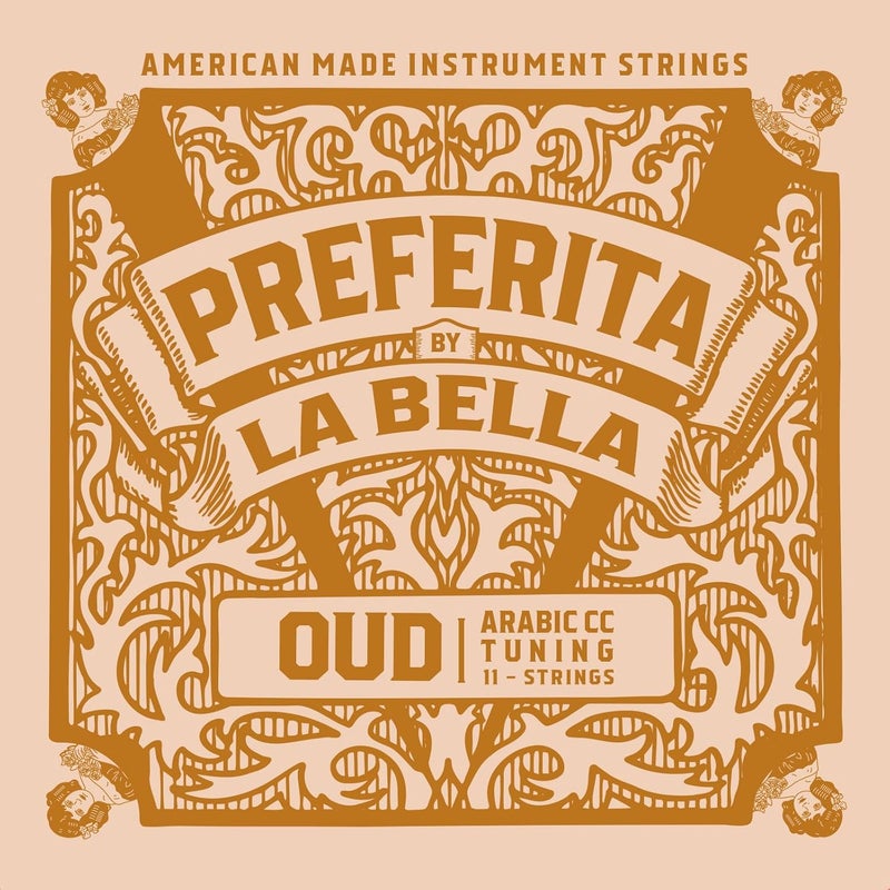 La Bella OU-PAC Preferita Oud Strings - Nylon Trebles & Tarnish-Resistant Basses, Arabic CC Tuning - Image 3