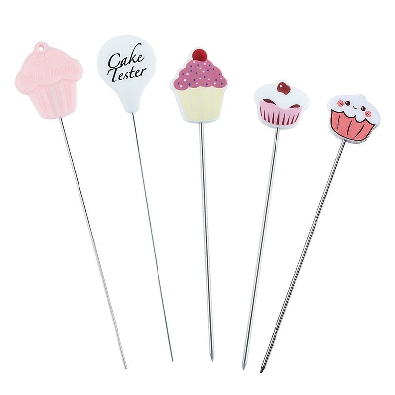 Stainless Steel Wire Whisk Cake Doneness Tester Baking Probe Kitchen Tool Style E - Image 2