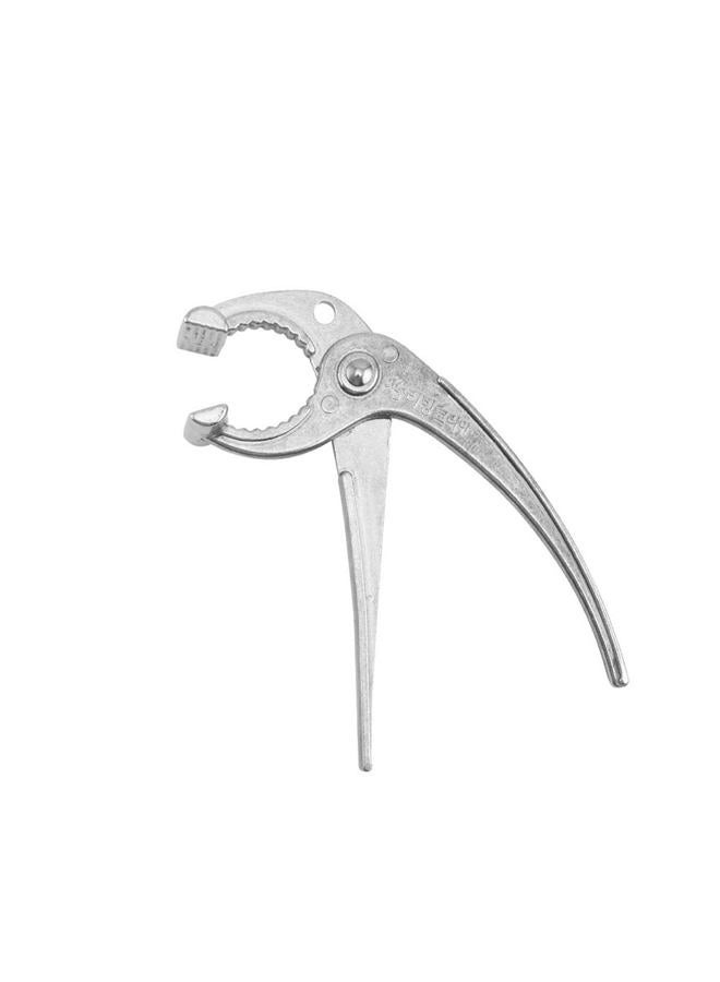 MagiDeal Aluminum Tongs, Holder For Korean Stone Ceramic Bibimbap Bowl(Dolsot,Ddukbaegi), Sizzling Hot Pot 6-2/3 Inch - Image 3