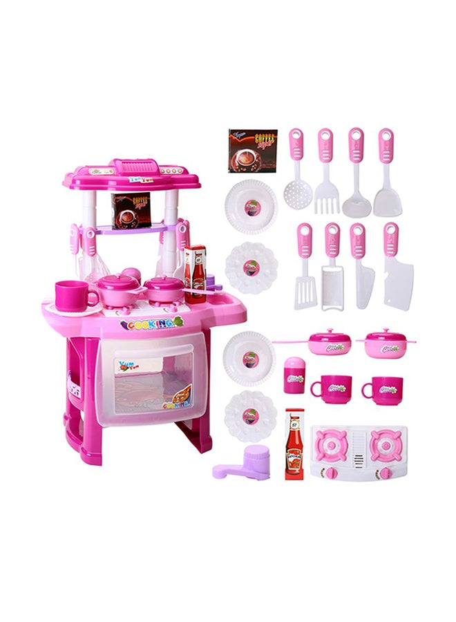 Authentic Lightweight Kitchen Pretend Set with Rich detailing and Unique Design - Image 1