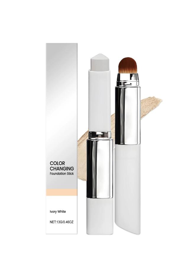 The color-changing foundation stick is lightweight, moisturizing, hydrating, nourishing, matte, and clear   white - Image 1
