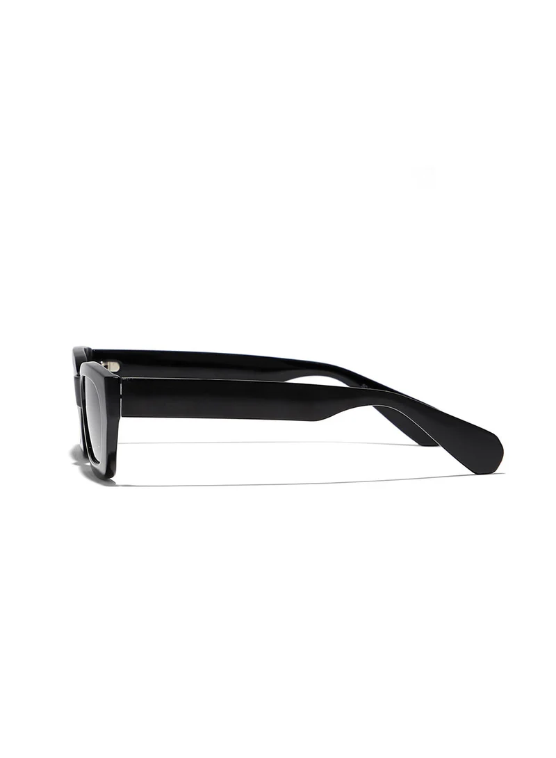 بلاك أوت Indaco,Women Sunglasses, Square Sunglasses, UV Protection: UV400 (Black,Black)