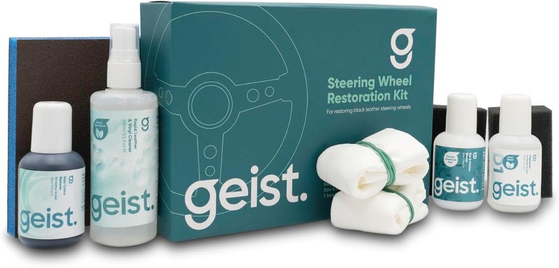 Geist. Steering Wheel Restoration Kit for Black Leather - Image 1