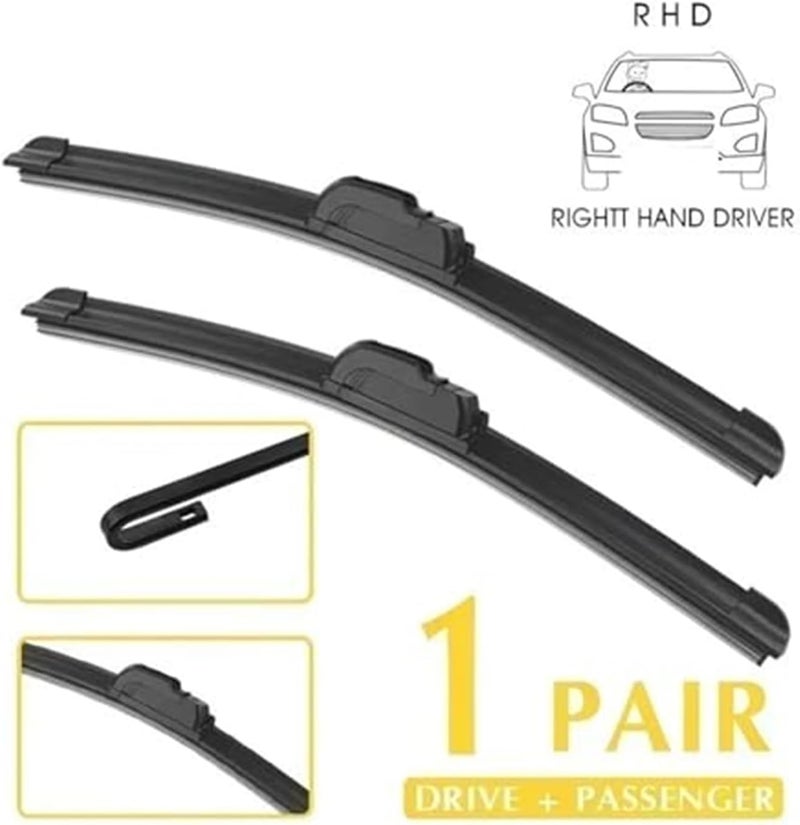 DEMULAX Car Wiper Blades for Kia Forte 2010-2013 - Image 5