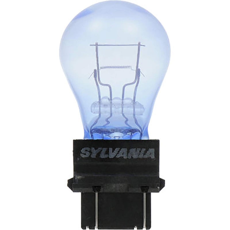 SYLVANIA - 3157 SilverStar Mini Bulb - Brighter and Whiter Light, Ideal for Daytime Running Lights (DRL) and Back-Up/Reverse Lights (Contains 2 Bulbs) - Image 2