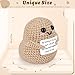 A AIFAMY Big Butt Potato Funny Crochet Potato with Positivity Affirmation Card for Hilarious Encouragement Gag Gifts - Image 4