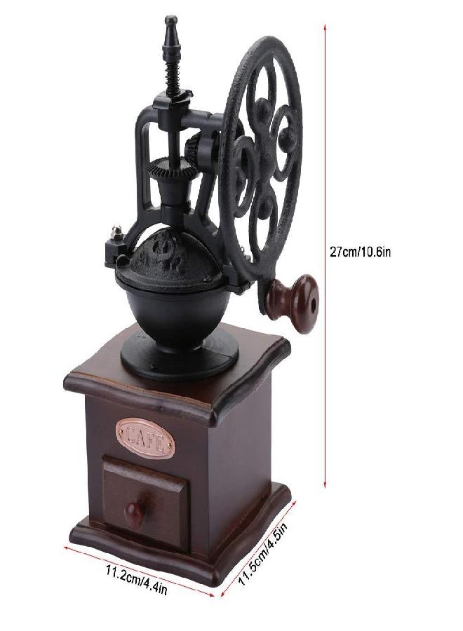 TOPINCN Manual Handle Coffee Bean Grinder Manual mill Hand grinder Retro Ferris wheel Home Grinding Machine - Image 2