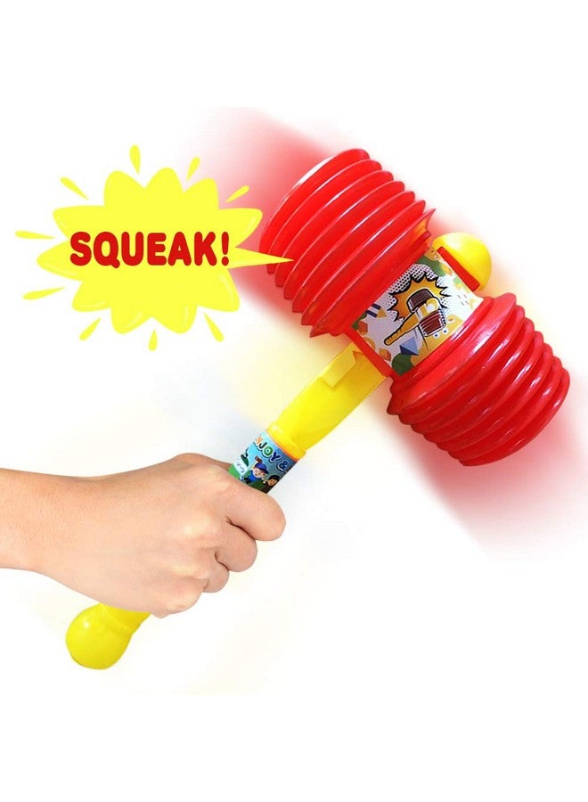 ArtCreativity مطرقة squeaky العملاقة من ArtCreativity، مطرقة ضخمة بطول 17 بوصة للأطفال، لعبة مطرقة تصدر صوتًا، هدايا حفلات عيد الميلاد للأقزام، الكرنفالات، والسيرك، أفضل هدية للأولاد والبنات من عمر 3 سنوات فما فوق - Image 4