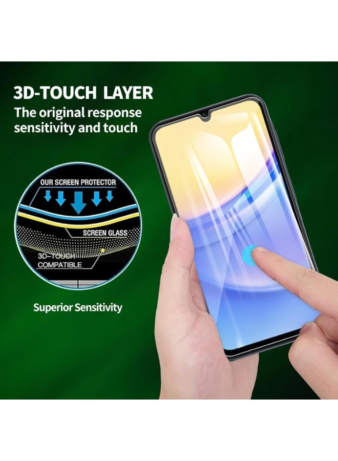 TWEGGON Samsung A17 Screen Protector, Tempered Glass Screen Protector for Samsung Galaxy A17 Clear - Image 2