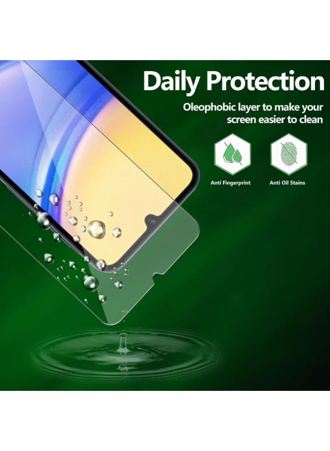 TWEGGON Samsung A17 Screen Protector, Tempered Glass Screen Protector for Samsung Galaxy A17 Clear - Image 3