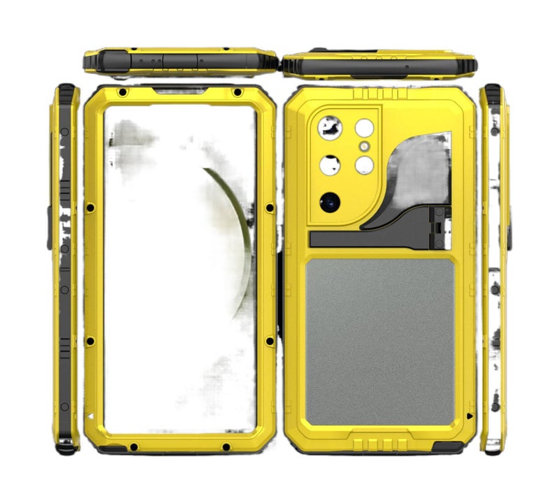 غطاء واقي | حماية من السقوط | Metal مقاوم للصدمات | مقاوم للصدمات لـ Samsung Galaxy S23 Ultra - Image 1