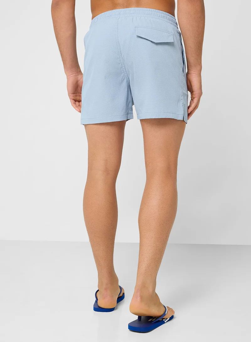EMPORIO ARMANI Logo Swim Shorts
