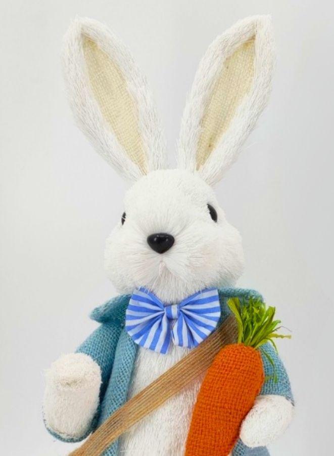 FATIO Bunny Figure Handmade Party Decoration Home Decor Made with Cotton String (46 cm) - Image 4