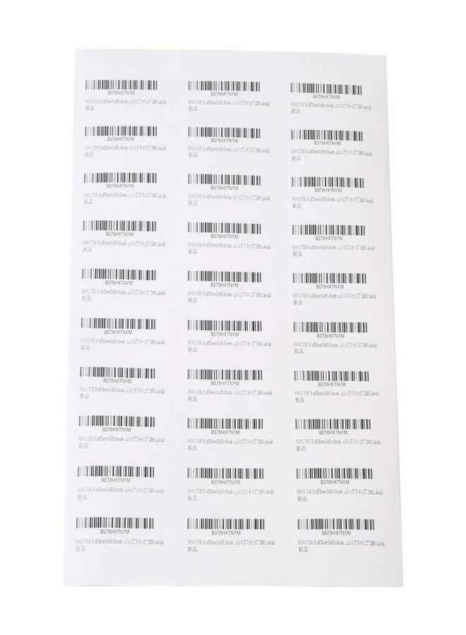 Fangtek [100Sheet, 3000 Labels] Address Mailing Shipping Amazon FBA Barcode Labels 1 x 2 5/8 for Laser/Inkjet Printer, 30-up Return Address Labels Name Tag Stickers for School Supplies - Image 3