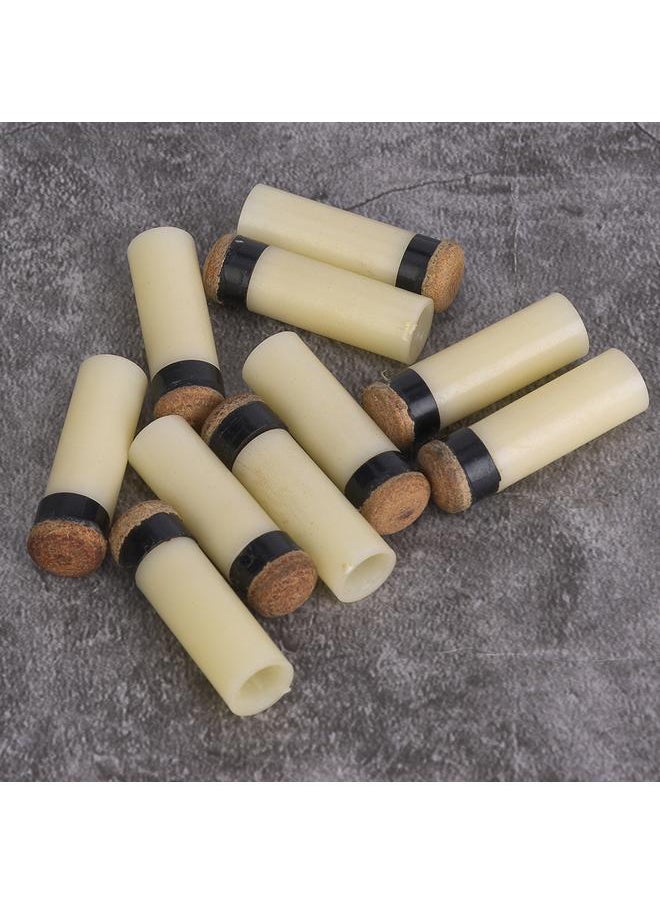 Thoraya 10PCS Snooker Pool Cue Pole Tip Billiards Rod Stick Replacement Parts Repair Tool Supplies Accessories11mm  - Image 4