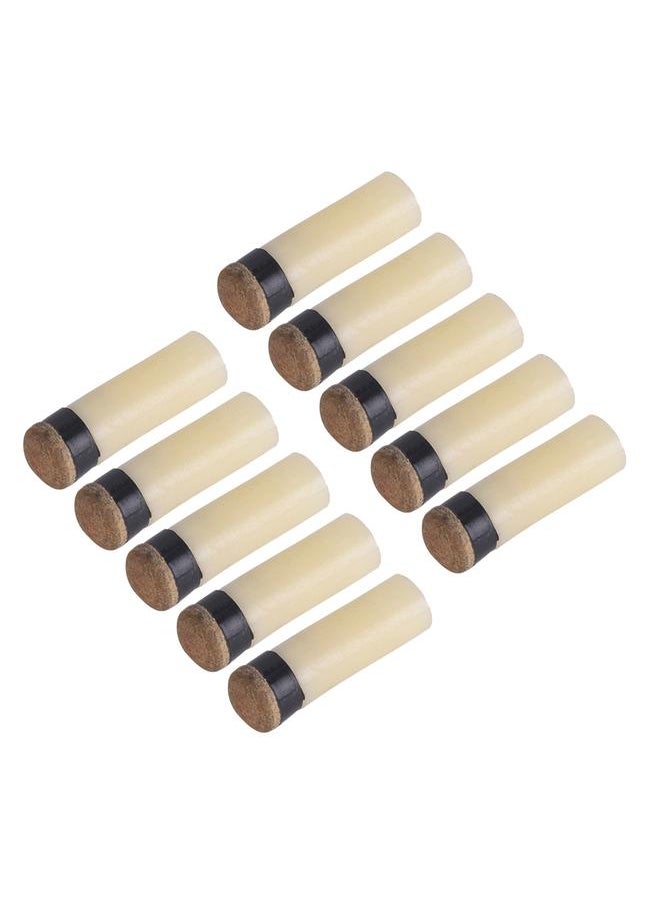 Thoraya 10PCS Snooker Pool Cue Pole Tip Billiards Rod Stick Replacement Parts Repair Tool Supplies Accessories11mm  - Image 3