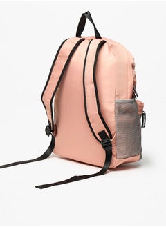 Oaklan by Shoexpress Women by Shoexpress Logo Print Backpack with Adjustable Straps - 40x30x15 cm  - Image 2