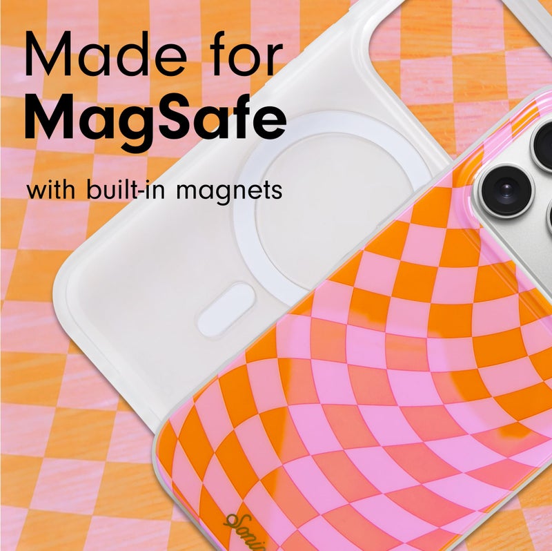 Sonix Case for iPhone 17 Pro Max | Compatible with MagSafe | 10ft Drop Tested | Checkmate Pink - Image 3