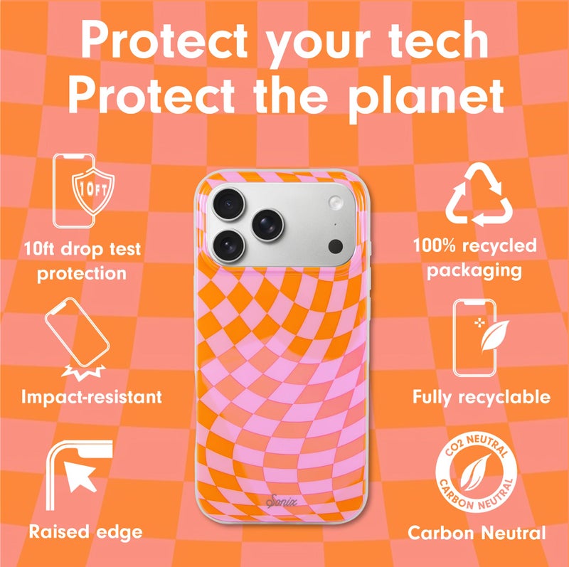 Sonix Case for iPhone 17 Pro Max | Compatible with MagSafe | 10ft Drop Tested | Checkmate Pink - Image 4