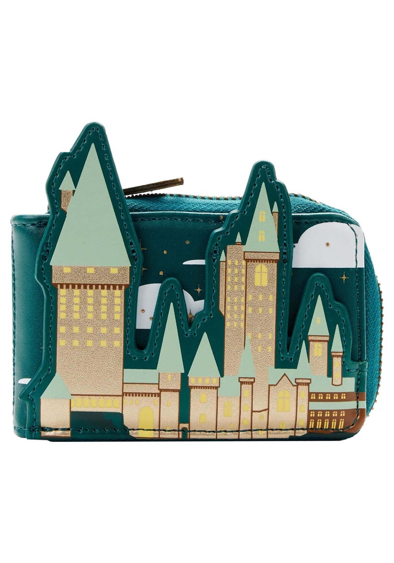 Loungefly Harry Potter Golden Hogwarts Accordion Wallet - Image 1