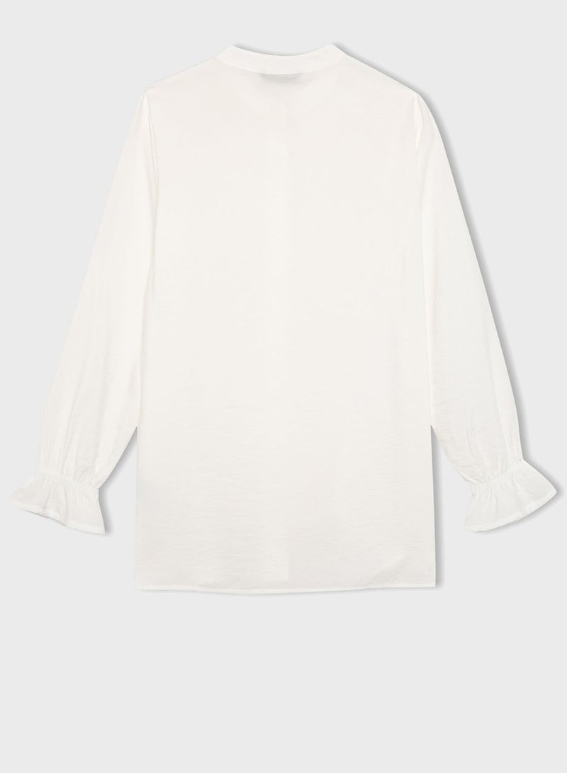 DeFacto Woman Regular Fit Long Sleeve Shirt  - Image 2