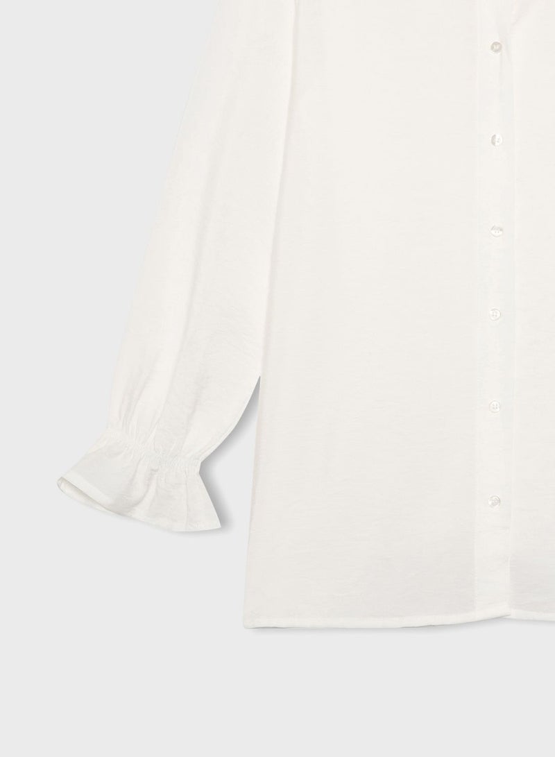 DeFacto Woman Regular Fit Long Sleeve Shirt  - Image 3