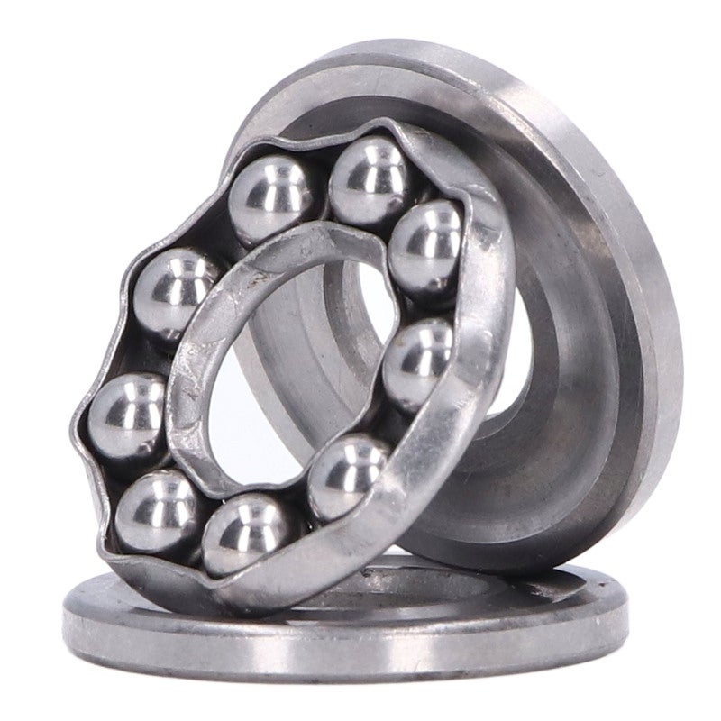 Thrust Ball Bearings: Bearing Steel Construction - High Accuracy Detachable Design Axial Load Bearings for Crane Hooks Vertical Water Pumps Low Speed Reducers - Image 2