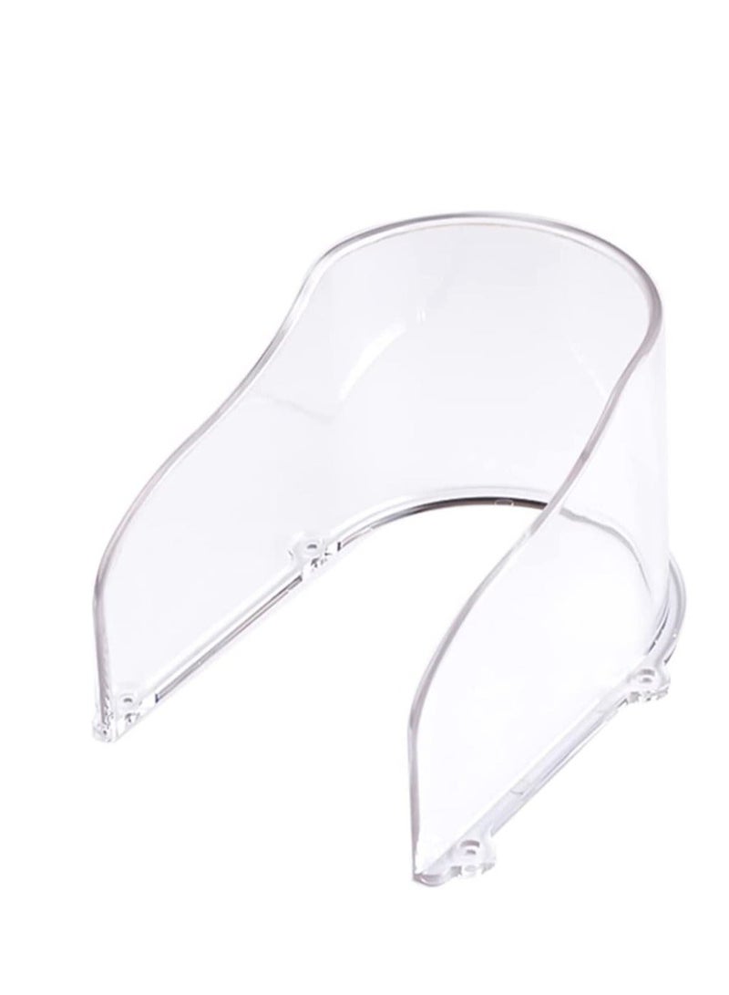 Plastic Rain Bell Cover Universal Type Waterproof Cover Transparent Plastic Fingerprint Lock Protective Cover Wireless Doorbell Water Shield for Door Access Attendance Machine Doorbell Chime  - Image 5