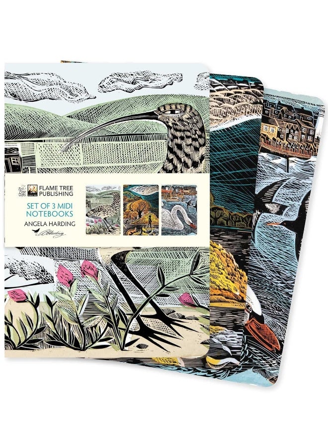 Angela Harding: Wildlife Set of 3 Midi Notebooks  - Image 2
