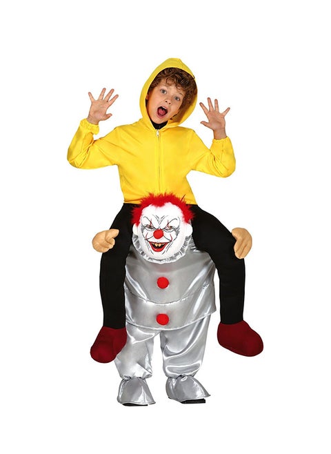 Let Me Go Bald Clown 7-9 Years. Components:  Rain Jacket With Hood, and Trousers